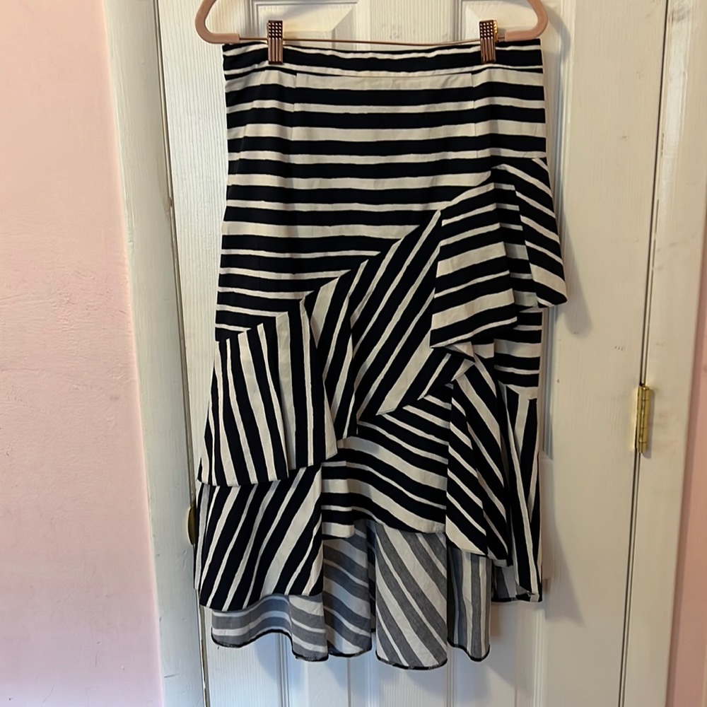 Paula Ka layered High low skirt